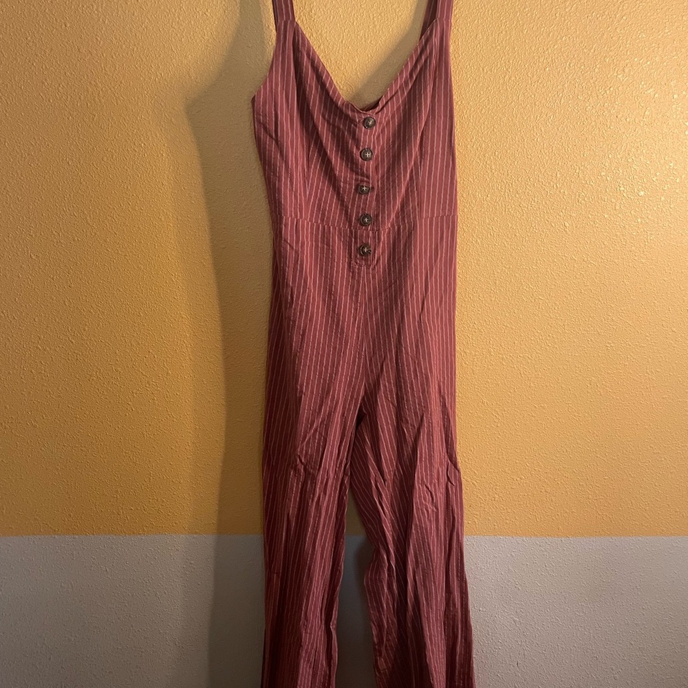 Stripe Jumpsuit